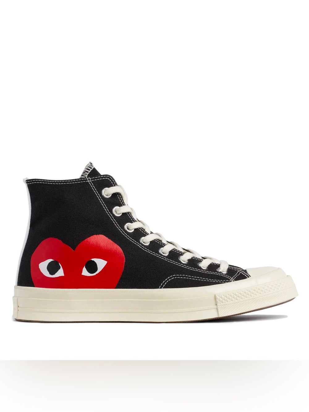 Comme des Garçon PLAY x Converse High Tops